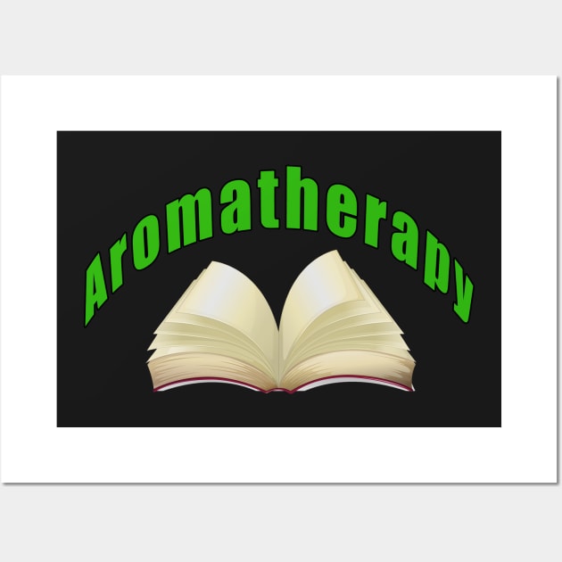 Aromatherapy / Books Wall Art by cdclocks